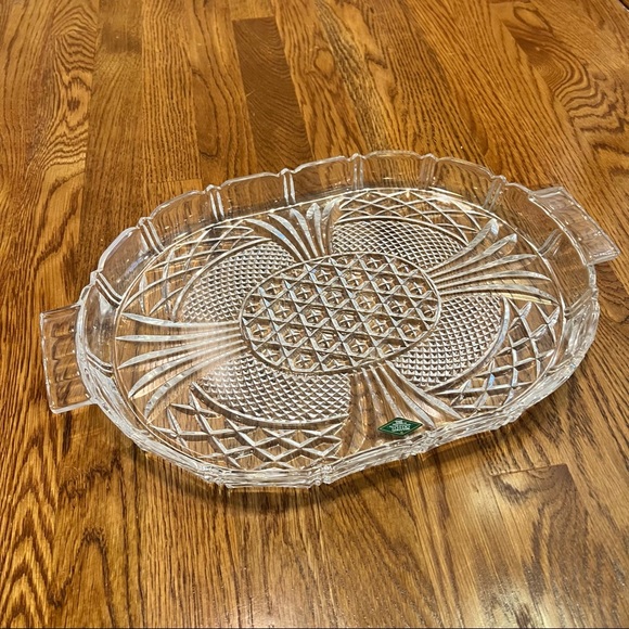 Godinger Other - Shannon by Godinger lead crystal serving tray.